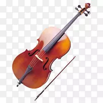 四乐大提琴乐器中提琴低音小提琴