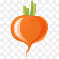 胡萝卜卡通蔬菜卡通胡萝卜