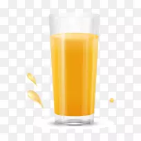 橙汁哈维沃班格橙汁饮料橙汁软饮料-橙汁玻璃儿童