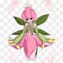 数字仙女花瓣卡通-卡通仙女王