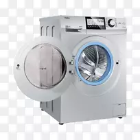 洗衣机海尔洗涤剂海尔洗衣机装饰物理设计免提材料