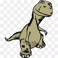 暴龙恐龙剪贴画免费恐龙图片