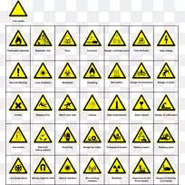 危险符号警告标志生物危险剪贴画.危险剪贴画