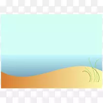 沙滩动画剪贴画-沙滩动画剪贴画