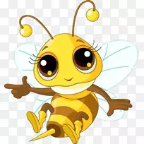 黄蜂昆虫剪贴画-黄蜂