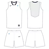 泽西岛模拟足球-空白足球运动衫模板