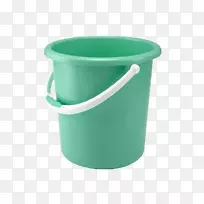 桶塑料图形设计.绿色桶