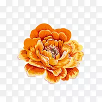 牡丹剪贴画-牡丹