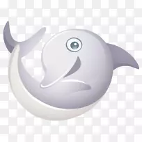 海豚轻海豚手势