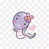 星座蛇黄道牛马创意蛇