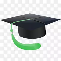 学生毕业典礼帽夹艺术-大学帽剪