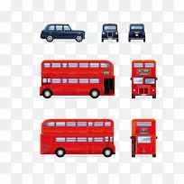 伦敦双层巴士的士巴士