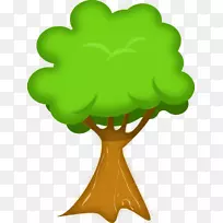 树木橡树免费内容剪贴画.公共域树剪贴画