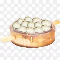 蜜饯包子小龙宝-白包子