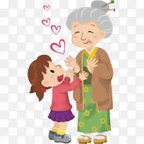 老年免费内容剪贴画-老年妇女图片