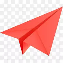 纸面飞机折纸-飞机剪贴画