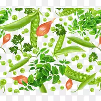 豌豆鸟眼辣椒食品绿色豌豆健康食品
