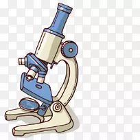卡通显微镜-显微镜观察