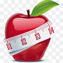 冰沙食谱：150份冰沙食谱，包括减肥用的冰沙和最佳健康的冰沙，减肥追踪书：记录每日的里程碑体重管理-苹果和尺子。