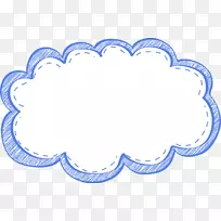 画框云夹艺术-可爱的框架剪贴画