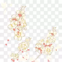 樱花绘画手绘樱花