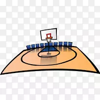 篮球场剪贴画-接触网剪贴画