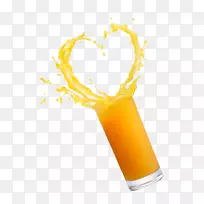 橙汁饮料-橙汁飞溅