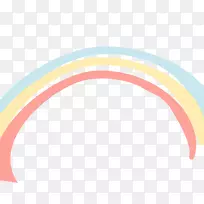 弧形彩虹带-彩虹