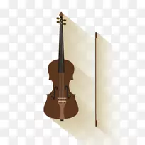 小提琴琵琶乐器斯特拉迪瓦勒斯弓形小提琴材质图片