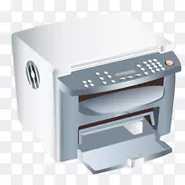 激光打印机复印机卡通打印机