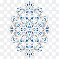 蓝色钻石珠宝蓝宝石-蓝色钻石珠宝照片