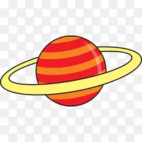 九颗行星免费内容土星剪贴画