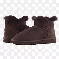 雪靴雪鞋-棕色雪靴