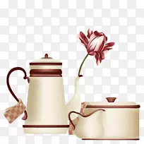 茶壶咖啡杯图茶壶茶具