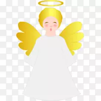 天使剪贴画-卡通天使
