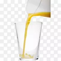 橙汁哈维·沃班格玻璃一杯果汁