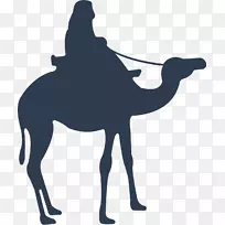 骆驼下载图标-蓝色骆驼