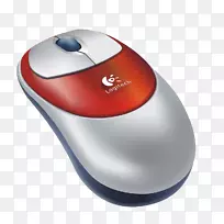 电脑鼠标电脑键盘-红色鼠标