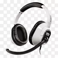 声爆器x-fi声卡耳机创意技术环绕白色高端耳机