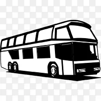 旅游巴士服务学校巴士下载-剪影巴士