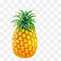 菠萝汁菠萝蛋白酶剪贴画-大菠萝