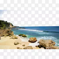 加鲁达，维斯努，肯卡纳文化公园，吉姆巴兰，巴厘岛旅游景点-金巴兰海滩高清摄影无花果。