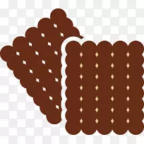 巧克力曲奇饼干元素