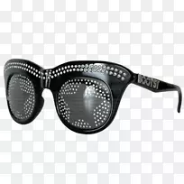 护目镜太阳镜眼镜戴钻石镶嵌太阳镜