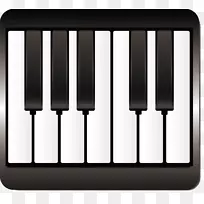 数字钢琴电动钢琴演奏者钢琴PIanet电子键盘.钢琴png元件