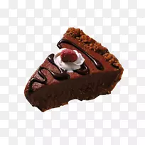 巧克力松露巧克力蛋糕奶油水果蛋糕黑巧克力奶油水果蛋糕