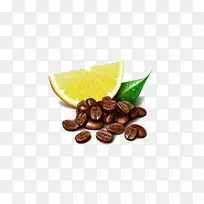 咖啡豆茶叶浓缩咖啡厅柠檬咖啡豆插图