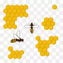 蜂巢API FLOREA-卡通蜜蜂
