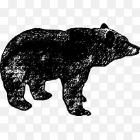 绘制铅笔-黑熊