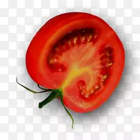 李子番茄灌木番茄炸薯条番茄酱-番茄裂口
